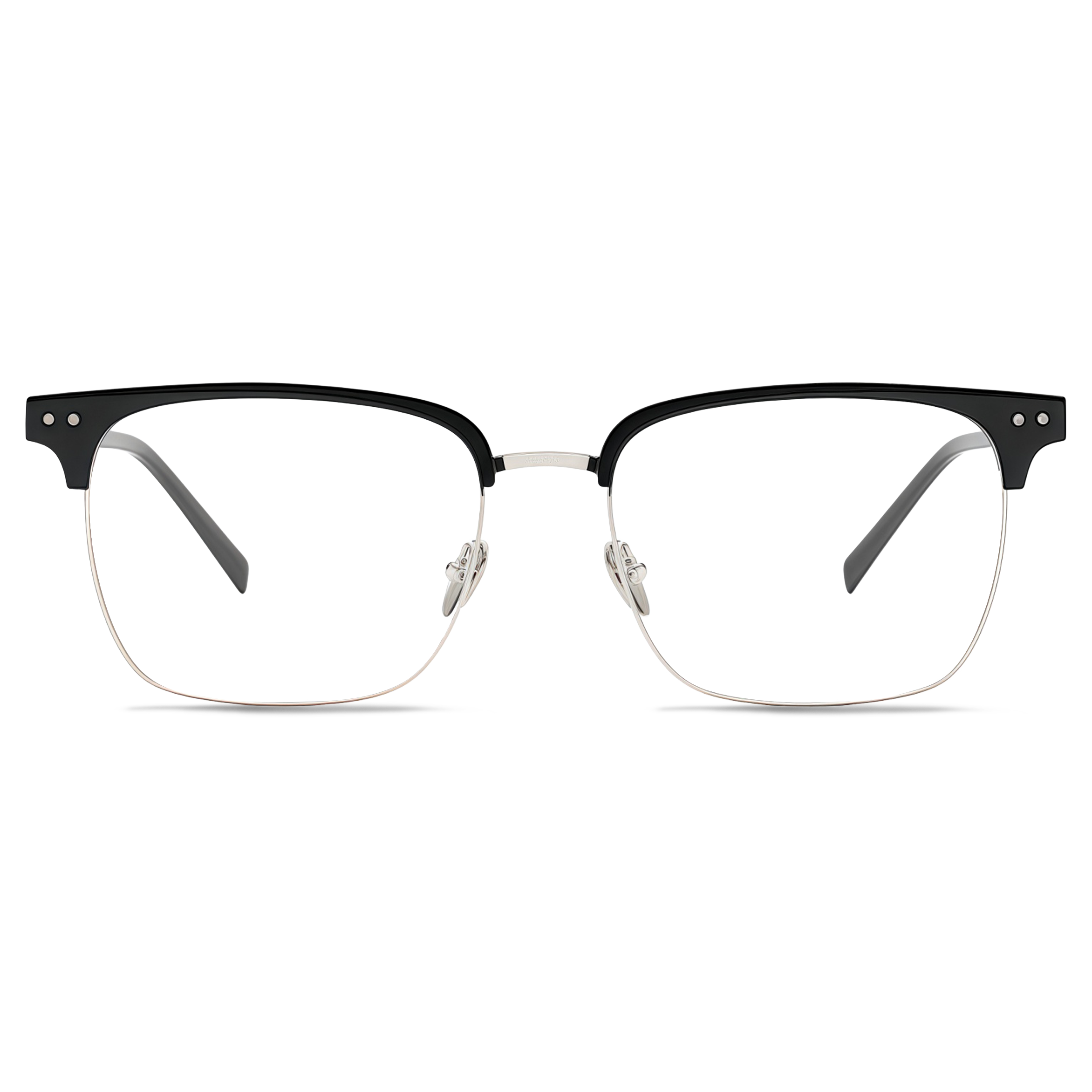 160mm Wide Frame BrowlineSquare Eyeglasses for Men with Big Head 
