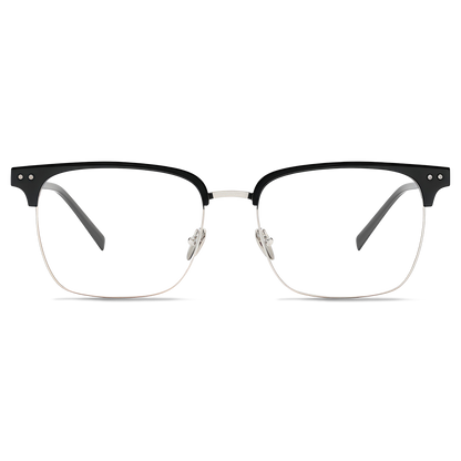 160mm Wide Frame BrowlineSquare Eyeglasses for Men with Big Head 